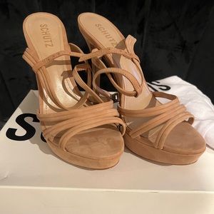 Schutz Boggs platform heels